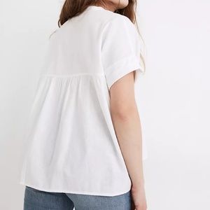 Madewell | (Re)sponsible Lakeline Popover Shirt in White